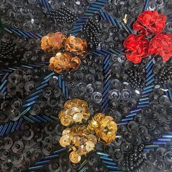 - Black sequined small purse‎ - Picture 2 of 6